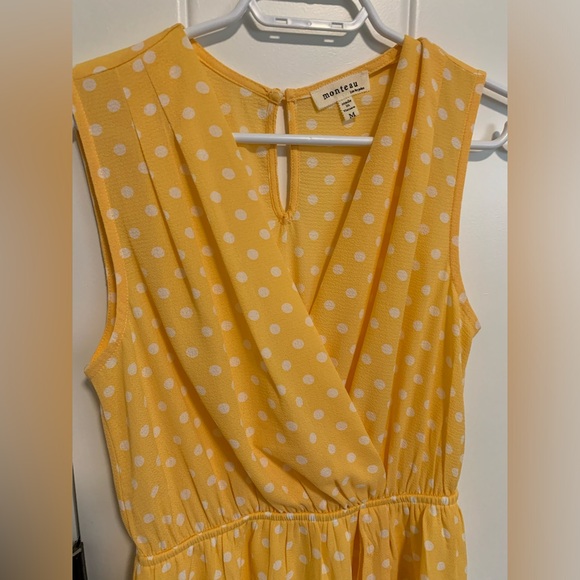 Monteau yellow polka dot dress - Picture 4 of 6